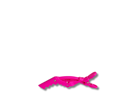 FRAMAR Gator Grips Pink krokodylki spinki klipsy do włosów 4 szt. | Różowe - 3
